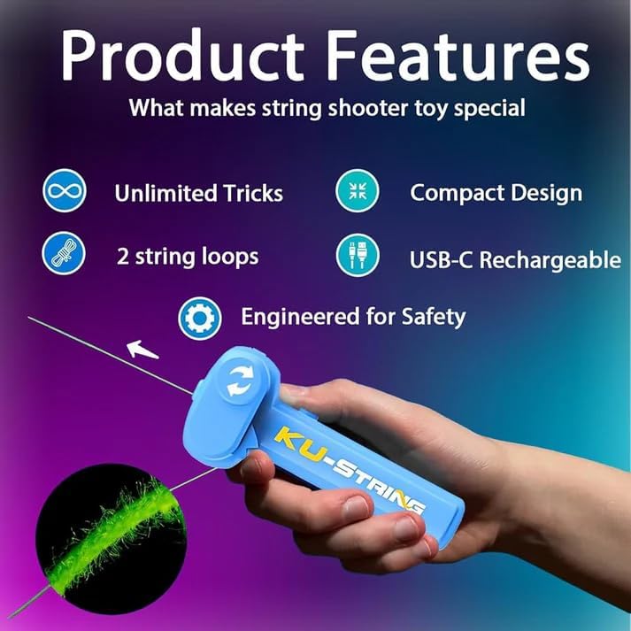 GlowStrike™ Light-Up Glow String Launcher

by Submallo
