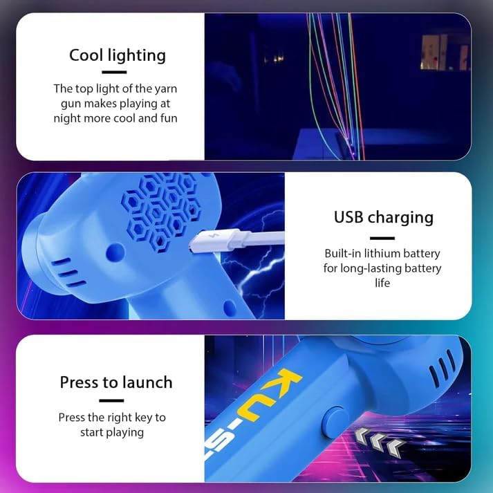 GlowStrike™ Light-Up Glow String Launcher

by Submallo